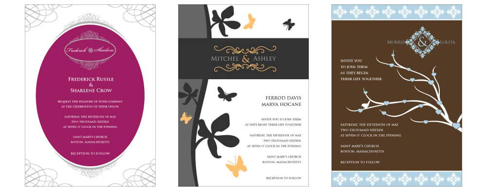 Wedding Card Designs