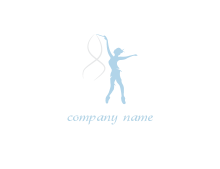 Zumba dancing institute logo template