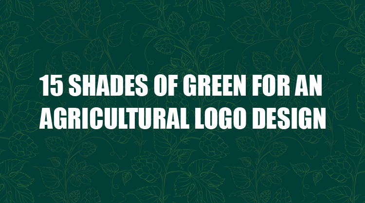 15 Shades Of Green For An Agricultural Logo Design