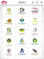 Select Logo Design from App