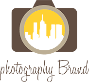 skyscrapers in camera lens photography logo